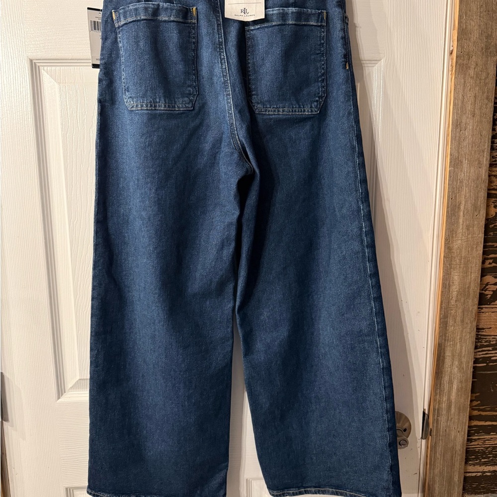 Ralph Lauren Dark Blue High Rise Jeans